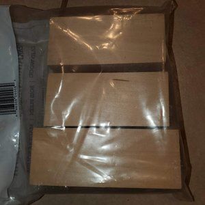 Brand New 3 Wooden Craft Blocks DIY